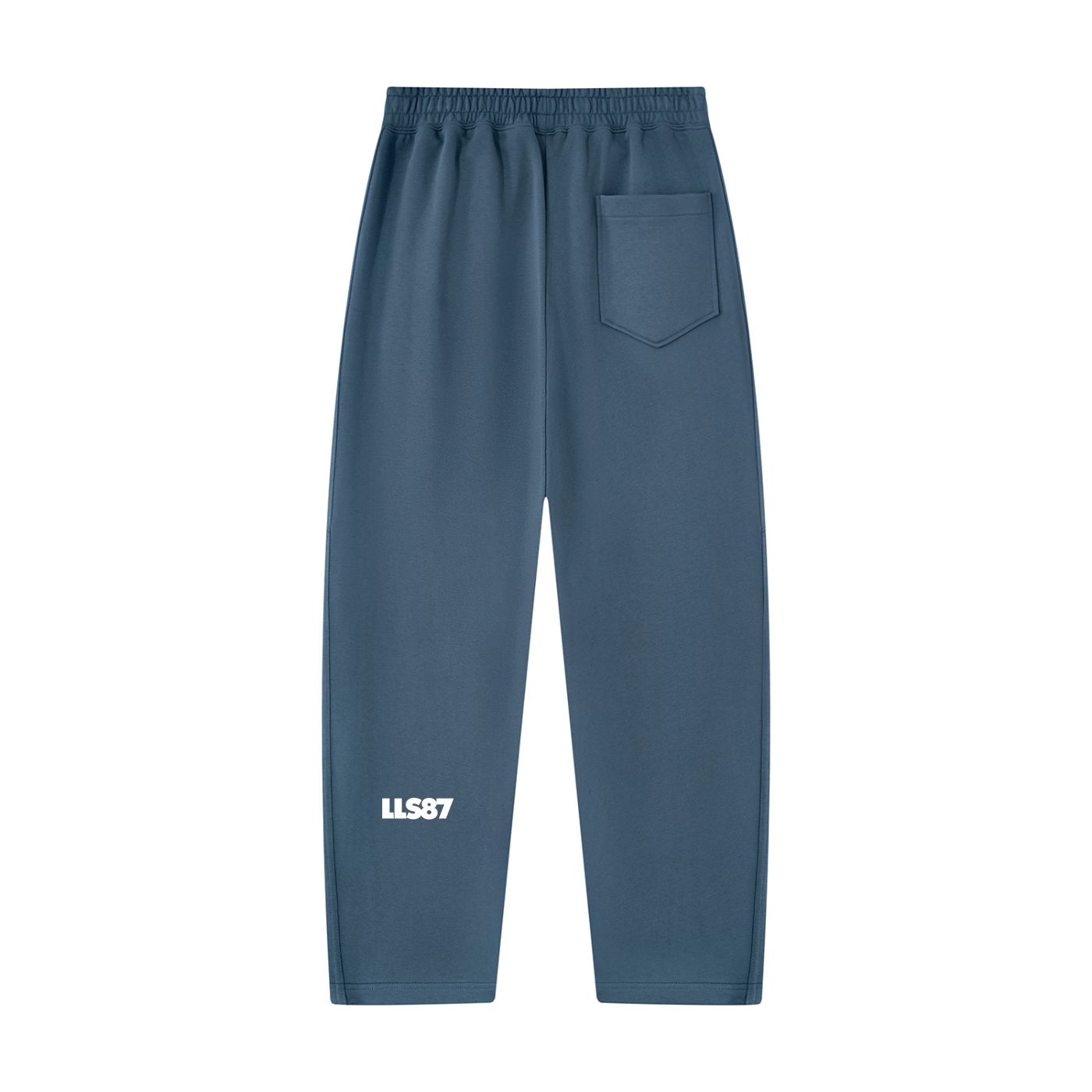 Unisex Tapered Straight Hem Sweatpants