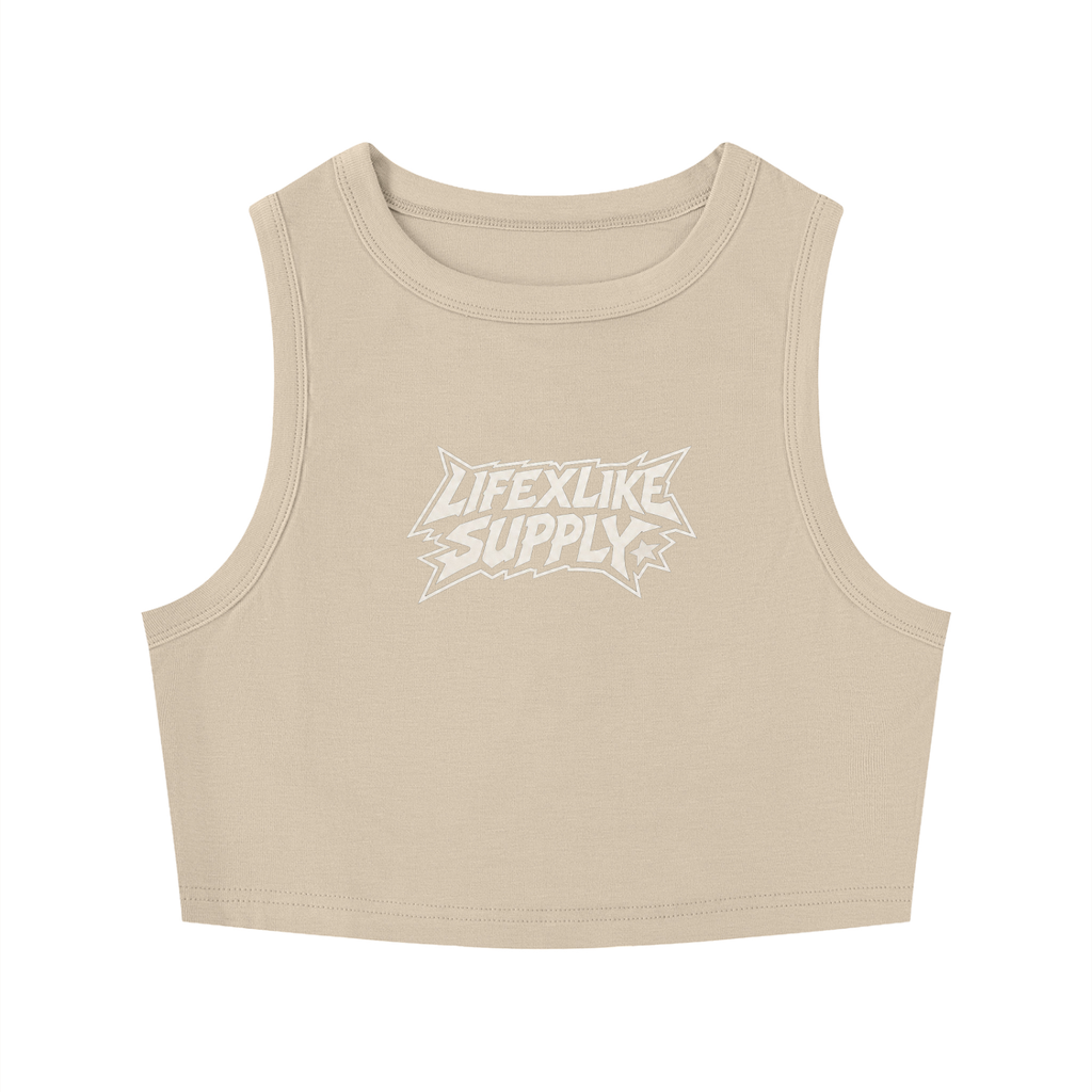 Women's Tight Crewneck Crop Tank Top