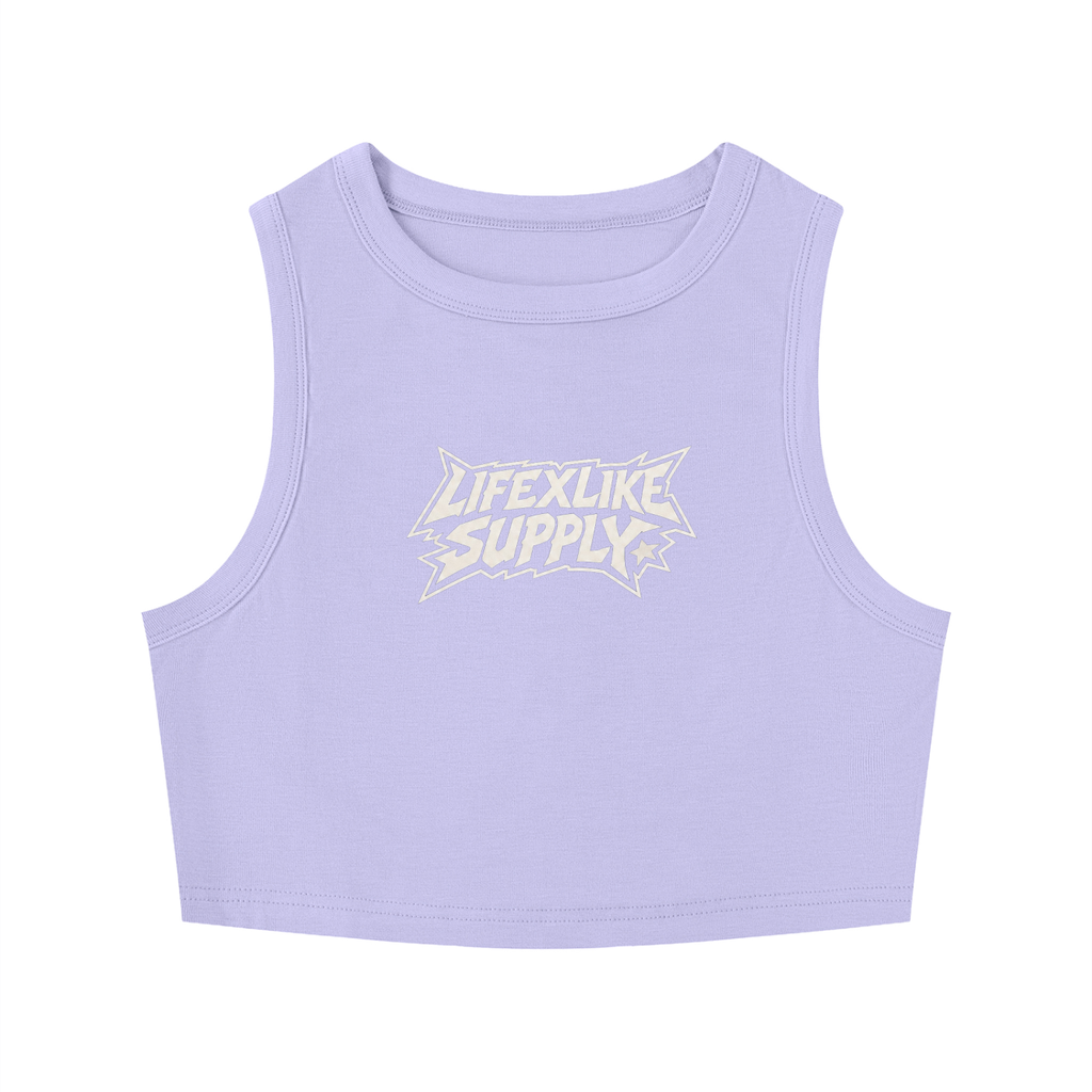 Women's Tight Crewneck Crop Tank Top