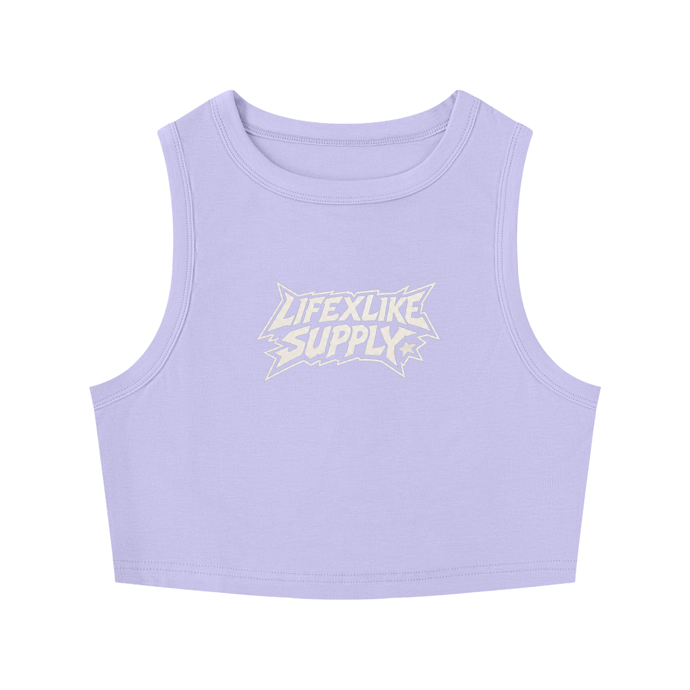 Women's Tight Crewneck Crop Tank Top