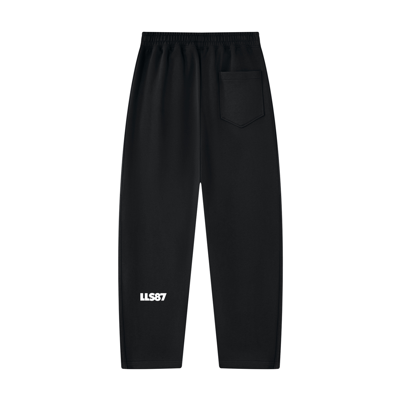 Unisex Tapered Straight Hem Sweatpants