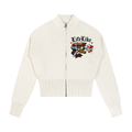 Women’s Mock Neck Zip Up Cardigan