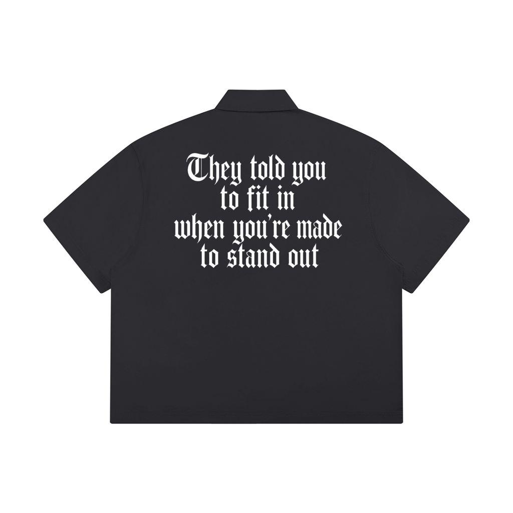 Unisex Boxy Short Sleeve Shirt