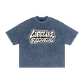 Textured Waffle Washed Boxy T-Shirt