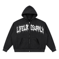 Unisex Full Zip Boxy Hoodie