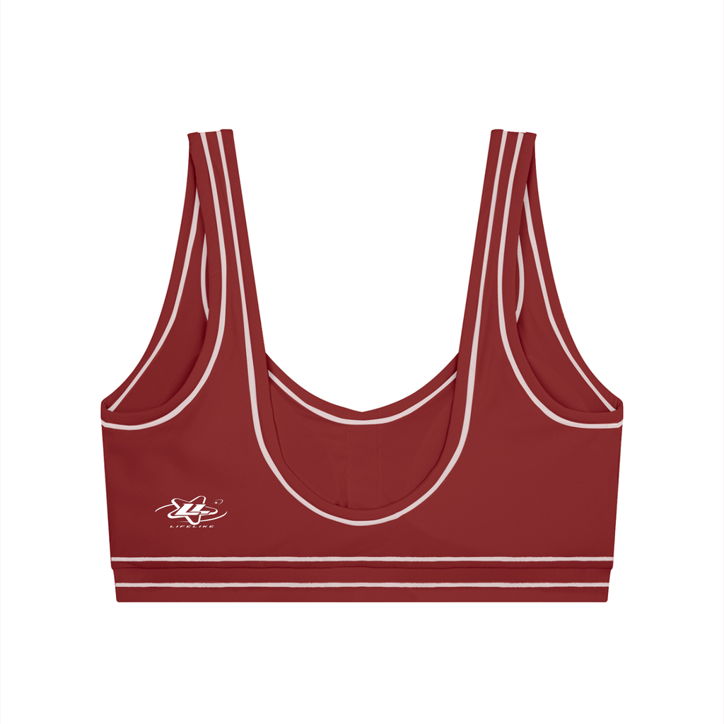 Women’s Topstitching Yoga Sports Bra