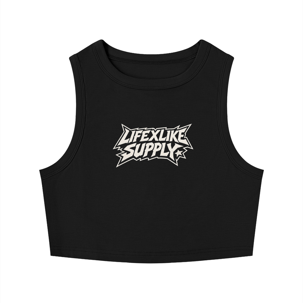 Women's Tight Crewneck Crop Tank Top