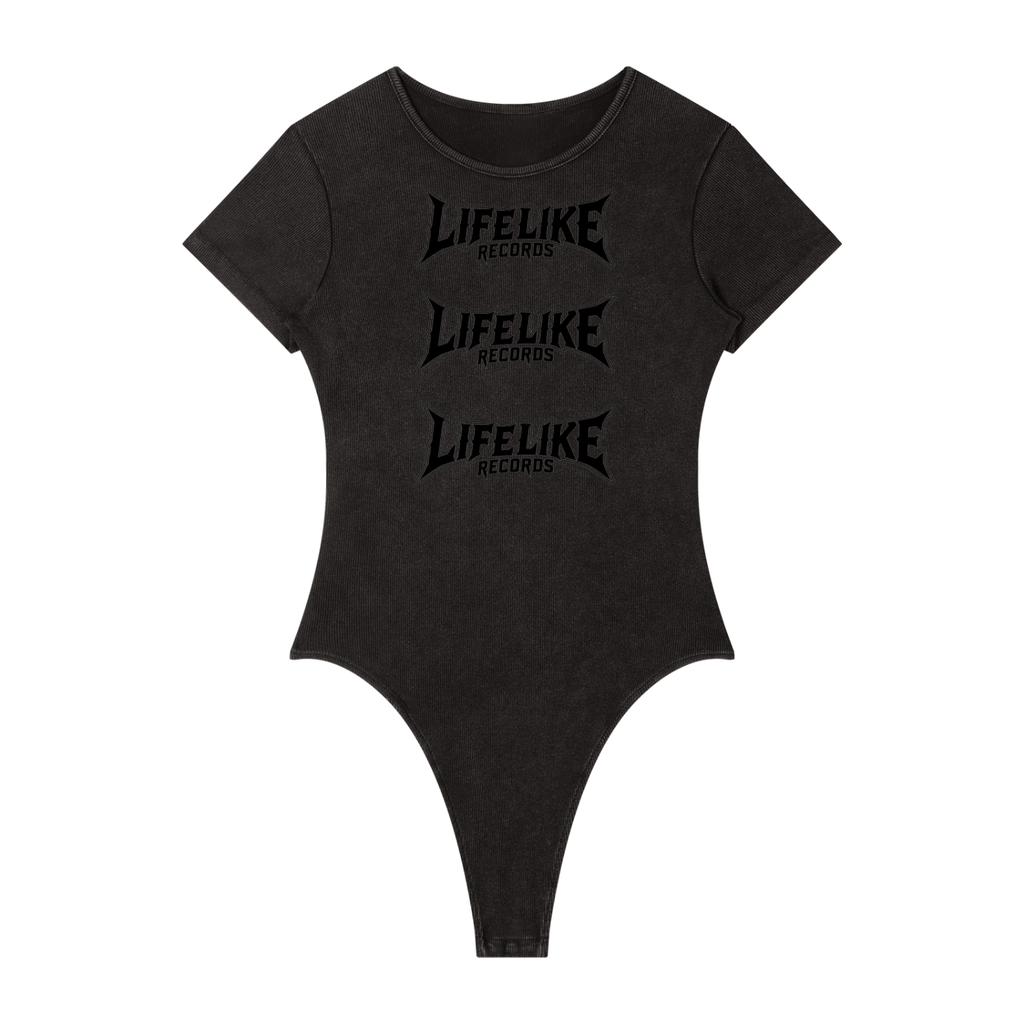 Women's Mineral Wash Crewneck Bodysuit
