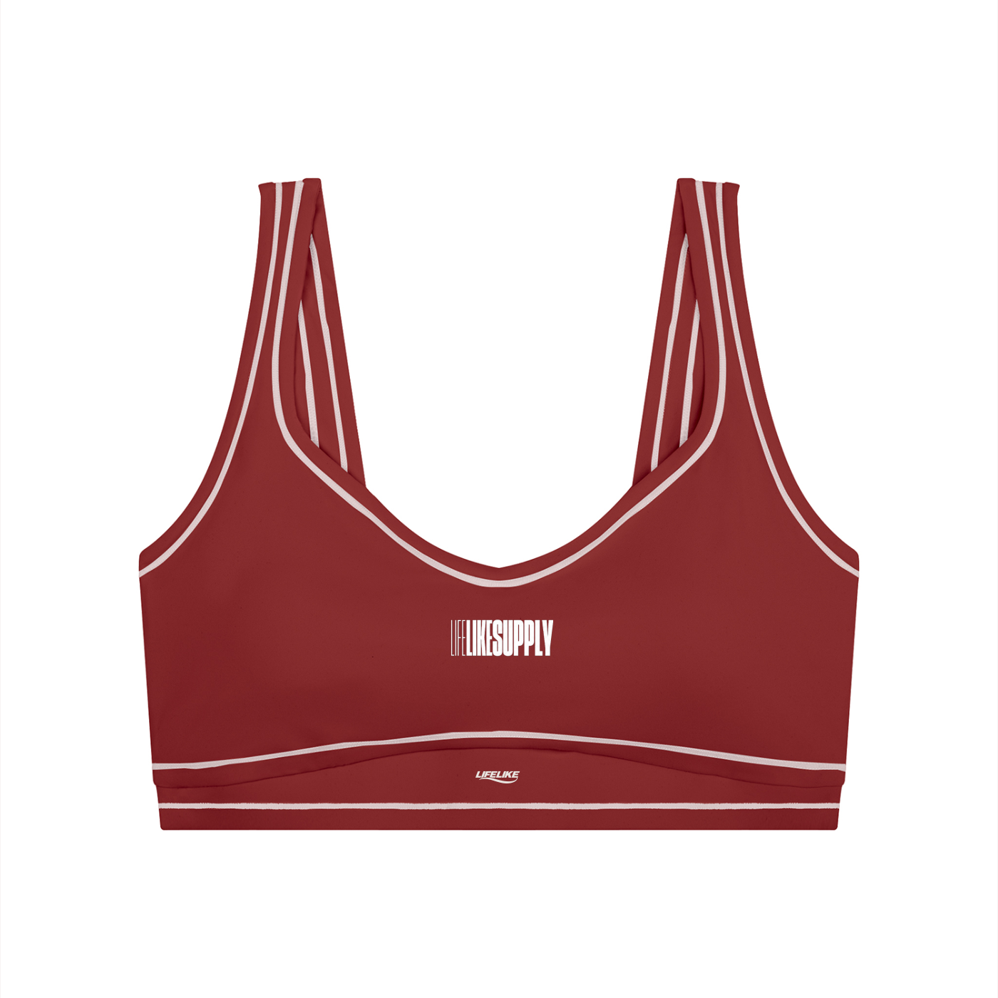 Women’s Topstitching Yoga Sports Bra