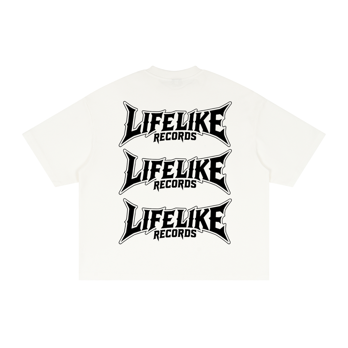 Textured Waffle Washed Boxy T-Shirt