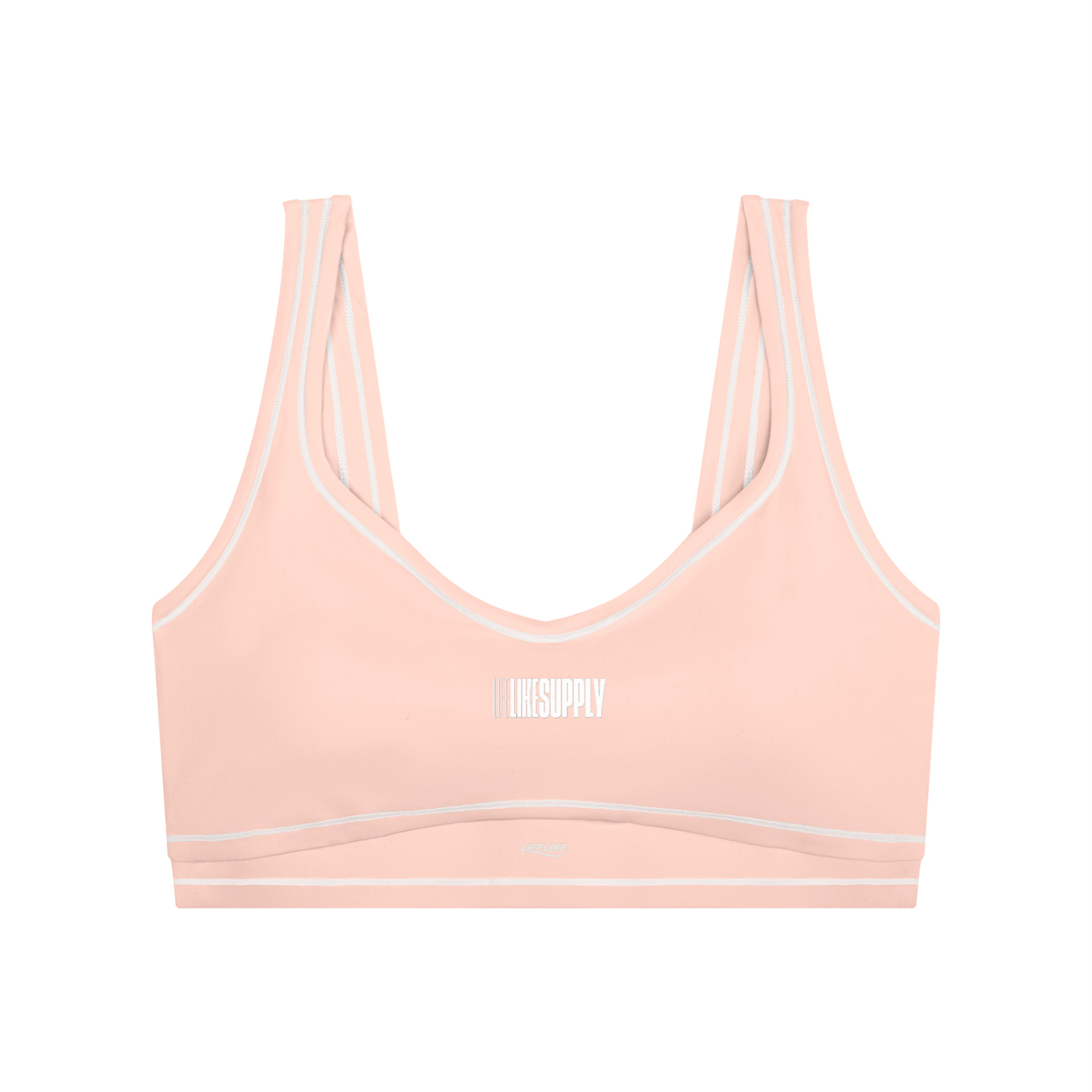 Women’s Topstitching Yoga Sports Bra