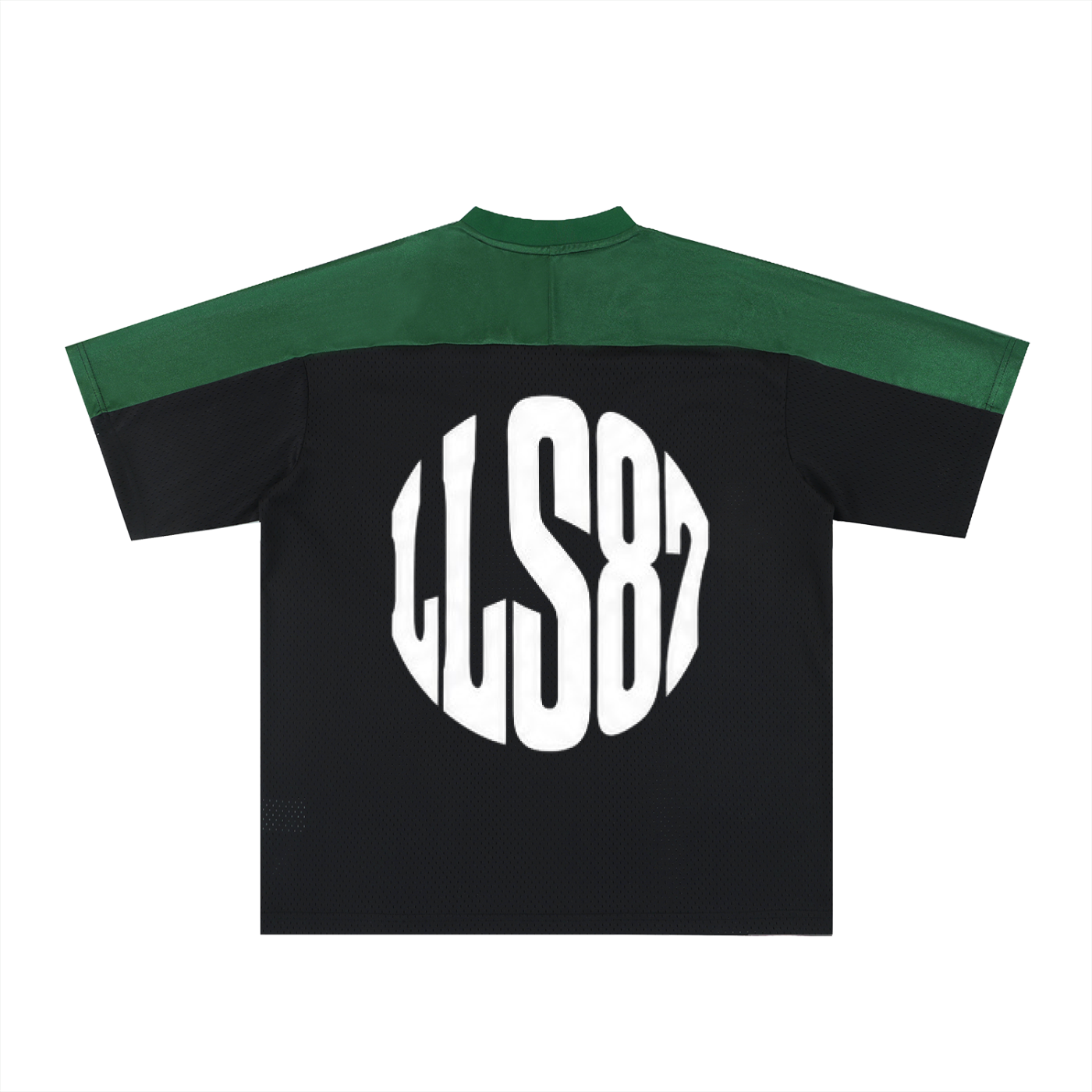 Oversized Mesh V-Neck Soccer Jersey